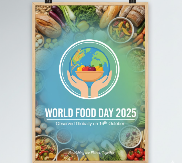 World Food Day 2025 Observed Globally on 16th October.
