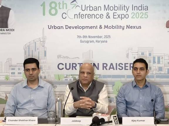 18th Urban Mobility India Conference Inaugurated in Gurugram.