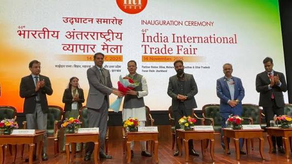 Union Health Secretary inaugurates Health Pavilion at 44th IITF 2025.