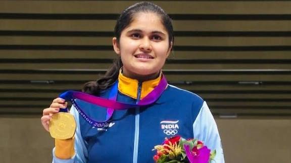 Esha Singh clinches bronze at ISSF World Championship, secures Olympic quota.