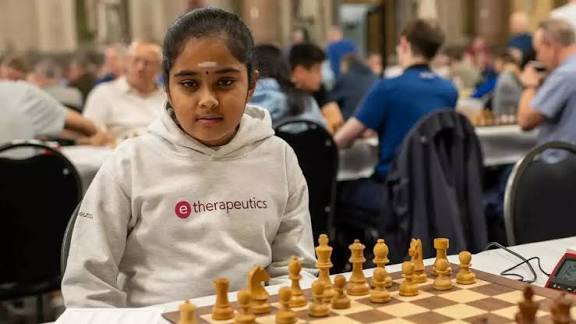 10-year-old prodigy Bodhana Sivanandan wins UK Women’s Blitz Chess Championship.