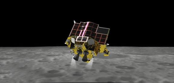 Japan’s "SLIM" Lander Successfully Enters Lunar Orbit.