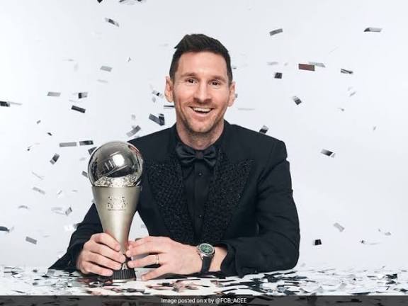 Lionel Messi Wins Best FIFA Men's Player Award 2025.