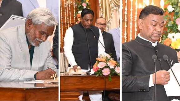 Champai Soren Sworn in as Chief Minister of Jharkhand.