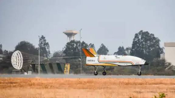 ISRO Successfully Conducts Landing Experiment of RLV Pushpak.