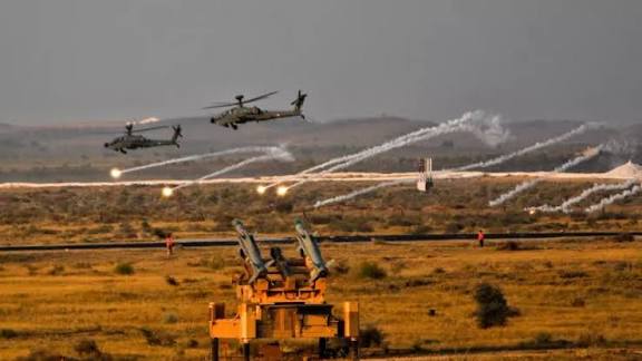 IAF Conducts Massive Exercise Vayu Shakti 2026 in Pokhran.