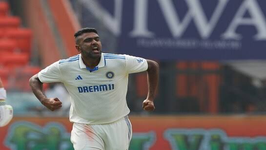 Ashwin Becomes First Indian to Take 100 Test Wickets Against England.