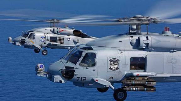 Indian Navy Commissions MH-60R Seahawk Squadron INAS 334.