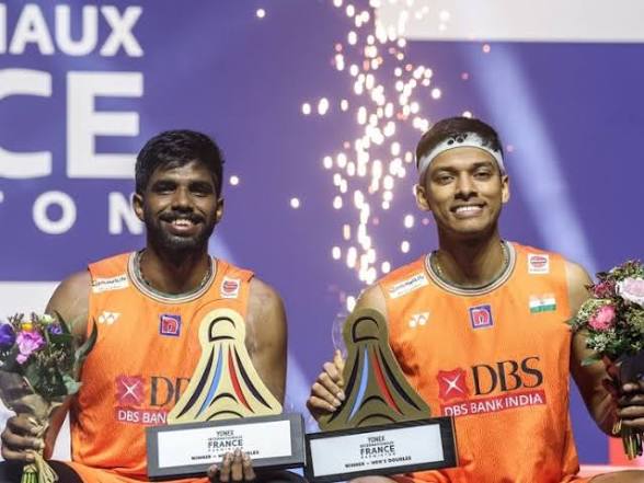 Satwiksairaj and Chirag Shetty Win French Open Super 750 Title.