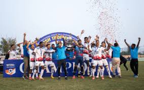 Services Wins the 78th Santosh Trophy Football Tournament.