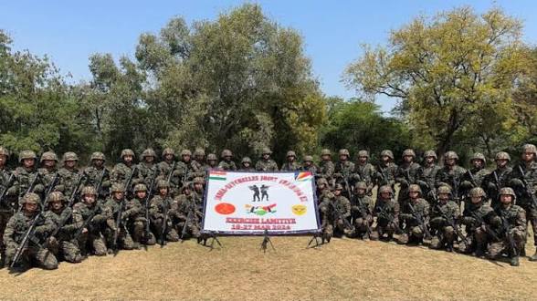 India-Seychelles Joint Military Exercise LAMITIYE 2026 Begins.