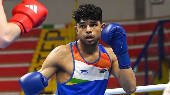 Indian Boxer Nishant Dev Wins Gold at World Olympic Boxing Qualifier.