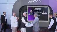 PM Modi Inaugurates Semiconductor Testing Facility in Sanand.