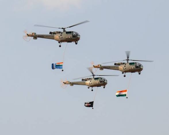 Indian Air Force Conducts Mega Exercise Vayu Shakti 2026.