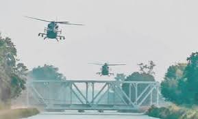 Indian Army Conducts Joint Exercise Gagan Strike 2.0 in Punjab.