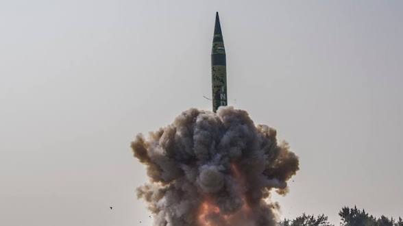 DRDO Successfully Test-Fires Agni-V Intercontinental Ballistic Missile.