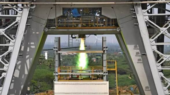 ISRO Successfully Tests Fully Indigenous Semi-Cryogenic Engine.
