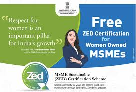 Ministry of MSME Expands ZED Certification Scheme.