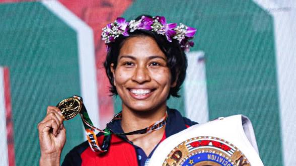 Indian Boxer Lovlina Borgohain Wins Gold at World Boxing Championships.