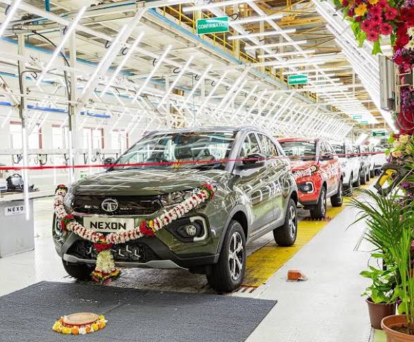 Tata Motors Achieves Massive Export Milestone for Nexon iCNG to Africa.