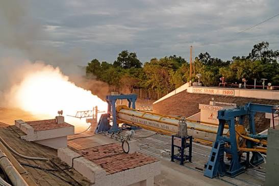 ISRO Successfully Conducts First Ground Test of the Sub-Orbital Launch Vehicle (<span style="background-color:#fff9c4;font-weight:bold;">SOLVE</span>).