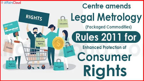 Government Notifies the Amended <span style="background-color:#fff9c4;font-weight:bold;">Legal Metrology (Packaged Commodities) Rules, 2026</span>.