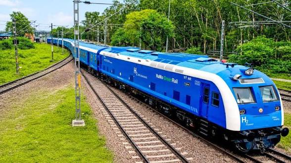 <b>NaMo Green Rail</b>, India's first hydrogen-powered train, begins operations in Haryana.