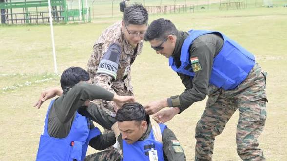 Indian Army participates in <b>23rd edition</b> of Military Exercise <b>Khaan Quest</b> in <b>Ulaanbaatar, Mongolia</b>.