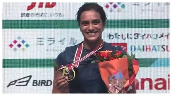 <b>P. V. Sindhu</b> wins maiden <b>Japan Open Super 750</b> title.