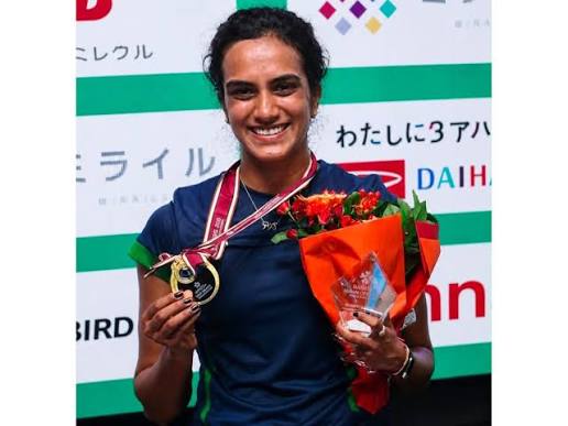<b>P. V. Sindhu</b> wins women's singles title at <b>Japan Open 2026</b>.