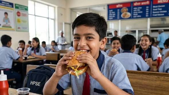 <b>Maharashtra bans junk-food sale and advertisements in and around schools.</b>