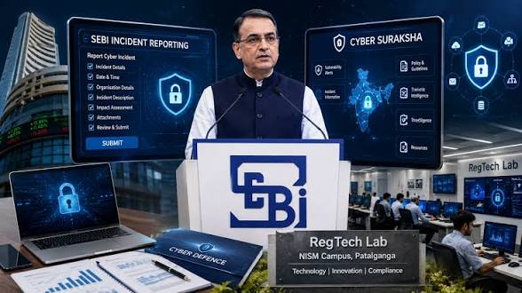 <b>SEBI launches Incident Reporting and Cyber Suraksha Portals.</b>