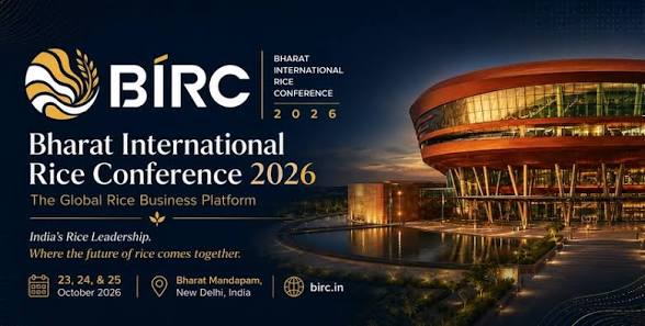 <b>Bharat International Rice Conference 2026 to be held at Bharat Mandapam.</b>