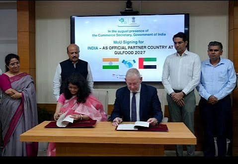 <b>India named Gulfood 2027 official partner country.</b>