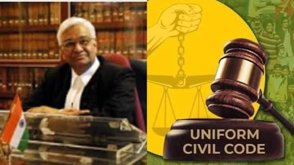 <b>Justice R. C. Chavan resigns from Maharashtra UCC committee.</b>