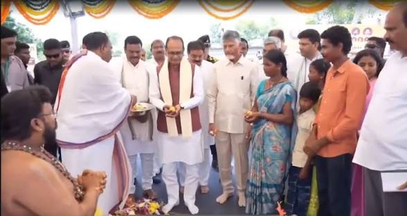 <b>India’s first 3D concrete-printed housing project launched in Andhra Pradesh.</b>