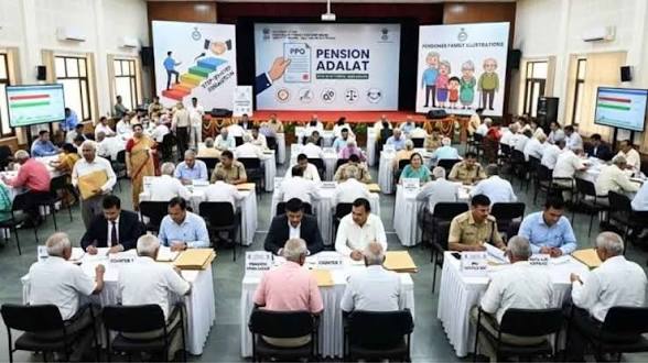 <b>17th Pension Adalat held at IIPA for grievance redressal.</b>