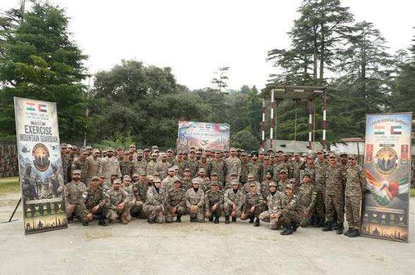 <b>India-UAE Exercise Mountain Guardian 2026 begins in Chaubatia.</b>